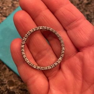 Sterling Silver Zircon Pendant